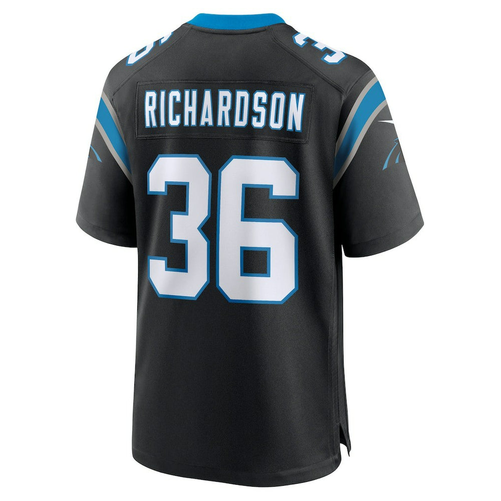 Demani Richardson Carolina Panthers Team Game Jersey Black