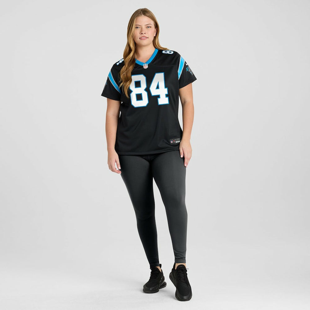 Mitchell Evans Carolina Panthers Women's Team Game Jersey Black