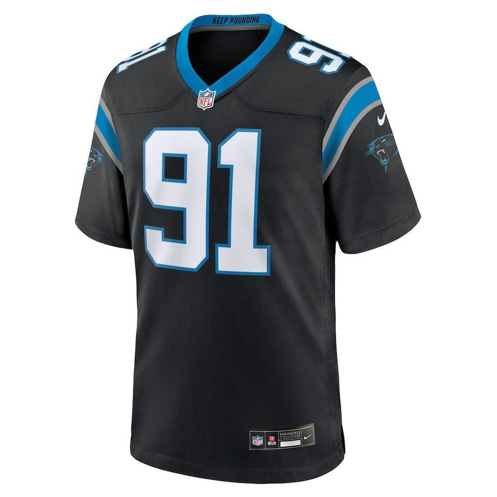 Patrick Jones II Carolina Panthers Team Game Jersey Black