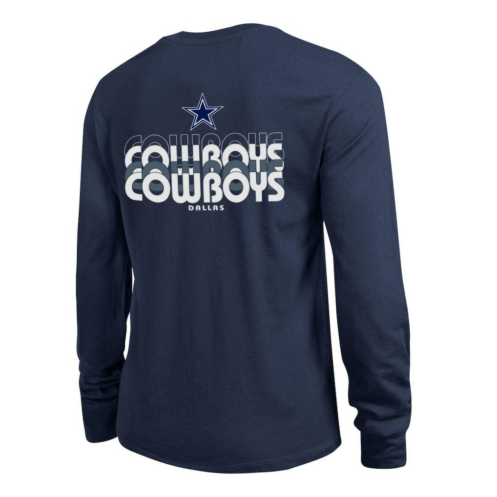 Dallas Cowboys Champion Women's Core Long-Sleeve T-Shirt Navy