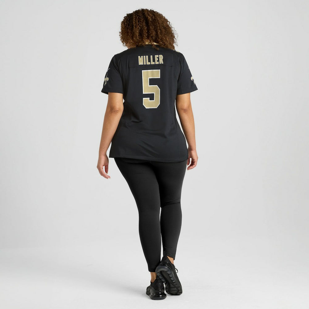 Kendre Miller New Orleans Saints Women's Team Game Jersey Black