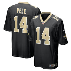 Devaughn Vele New Orleans Saints Team Game Jersey Black