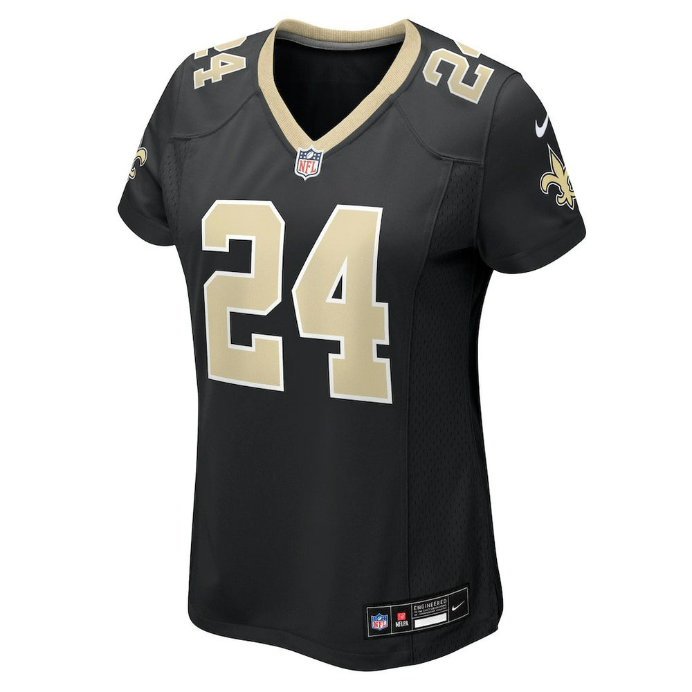 Devin Neal New Orleans Saints Women's Team Game Jersey Black