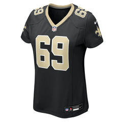 Barry Wesley New Orleans Saints Women's Team Game Jersey Black