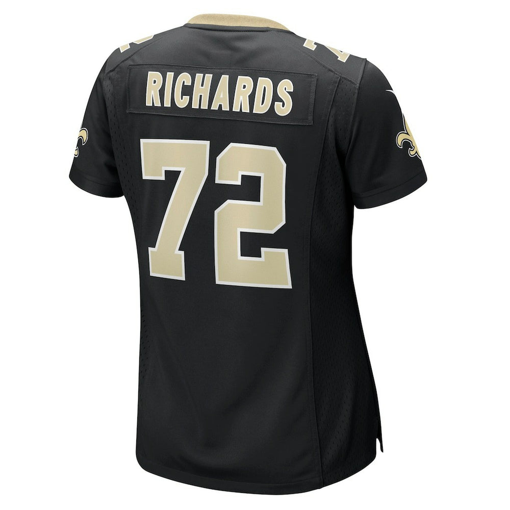 Asim Richards New Orleans Saints Women's Team Game Jersey Black