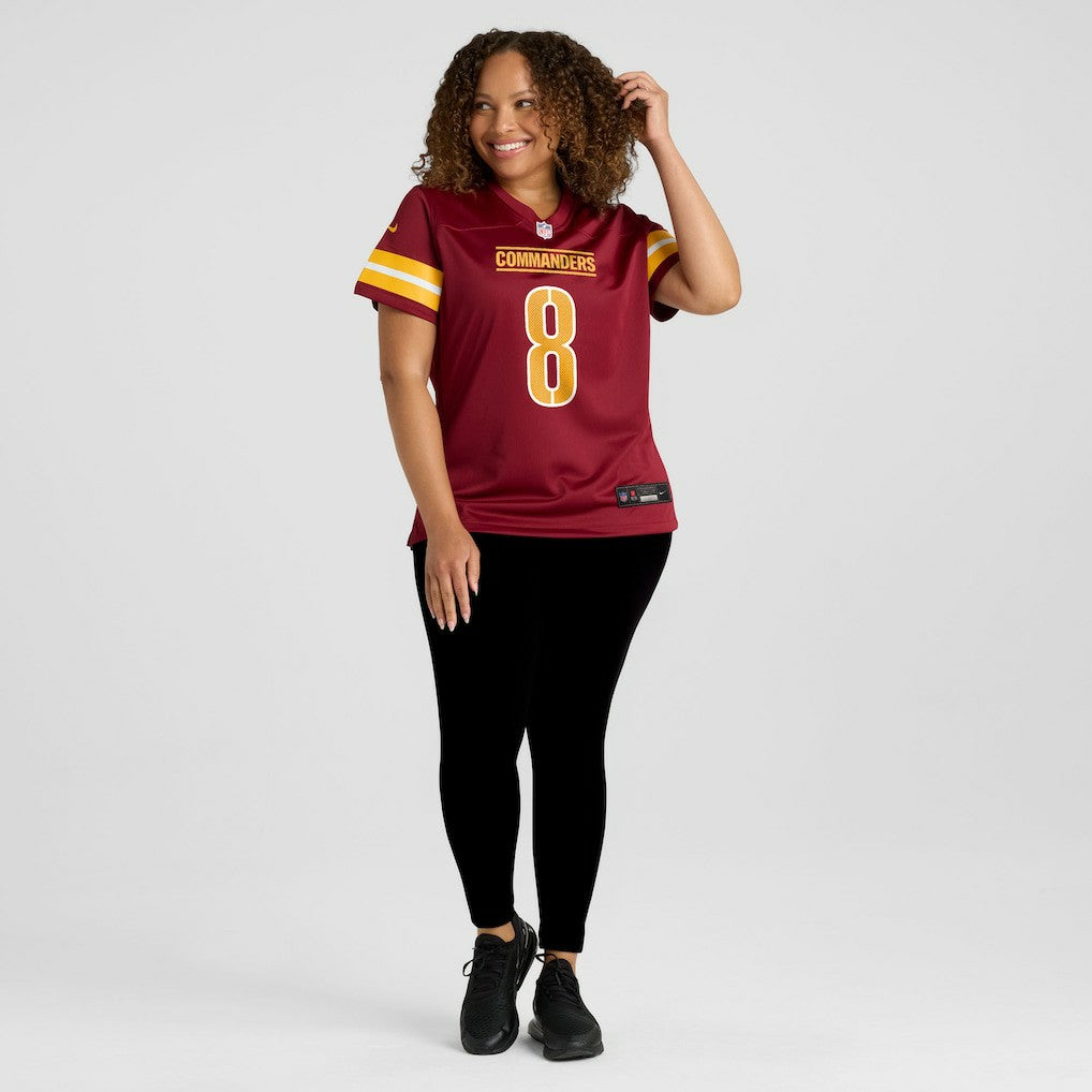 Marcus Mariota Washington Commanders Women's Team Game Jersey Burgundy