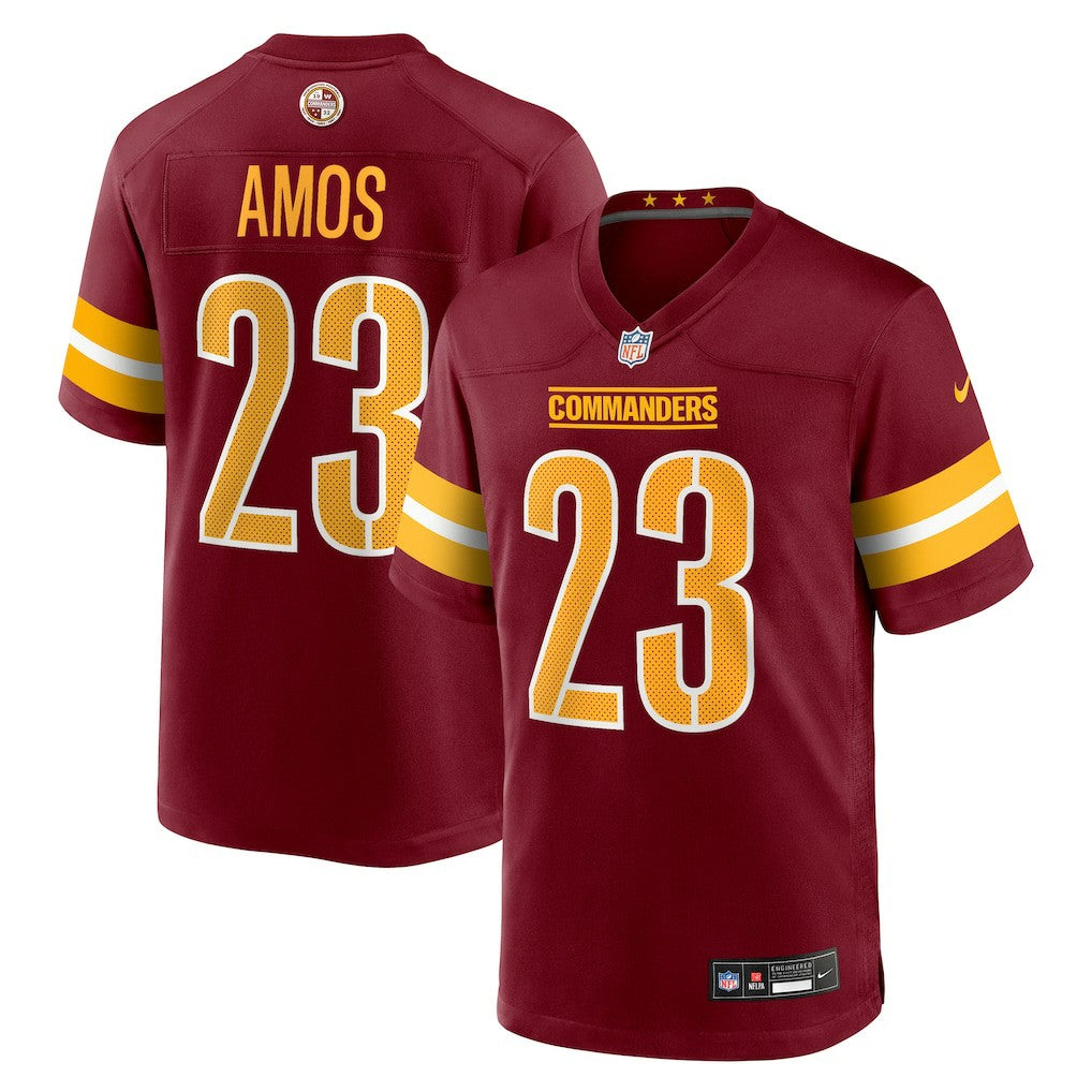 Trey Amos Washington Commanders Team Game Jersey Burgundy