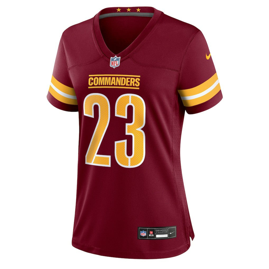 Trey Amos Washington Commanders Women's Team Game Jersey Burgundy