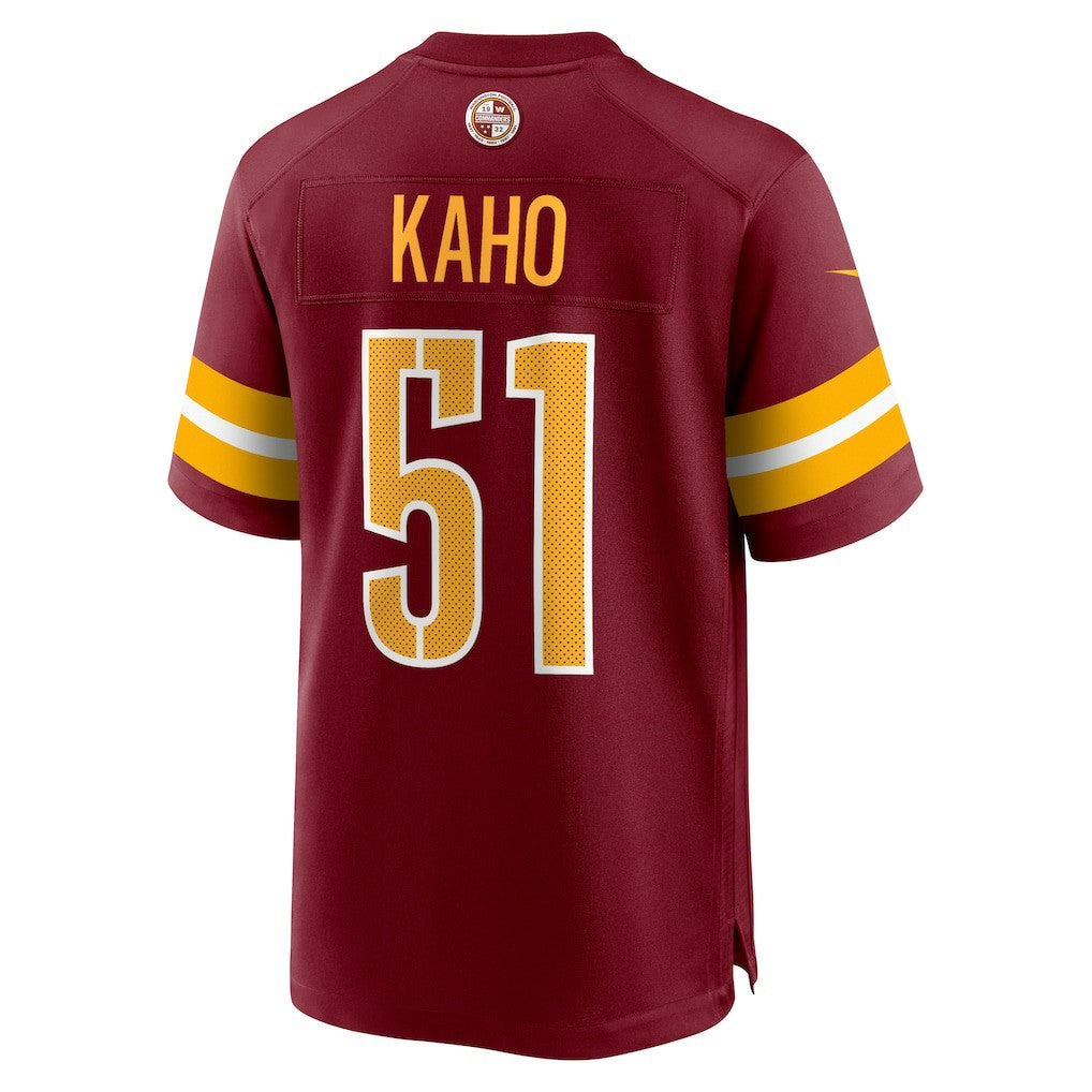Ale Kaho Washington Commanders Team Game Jersey Burgundy