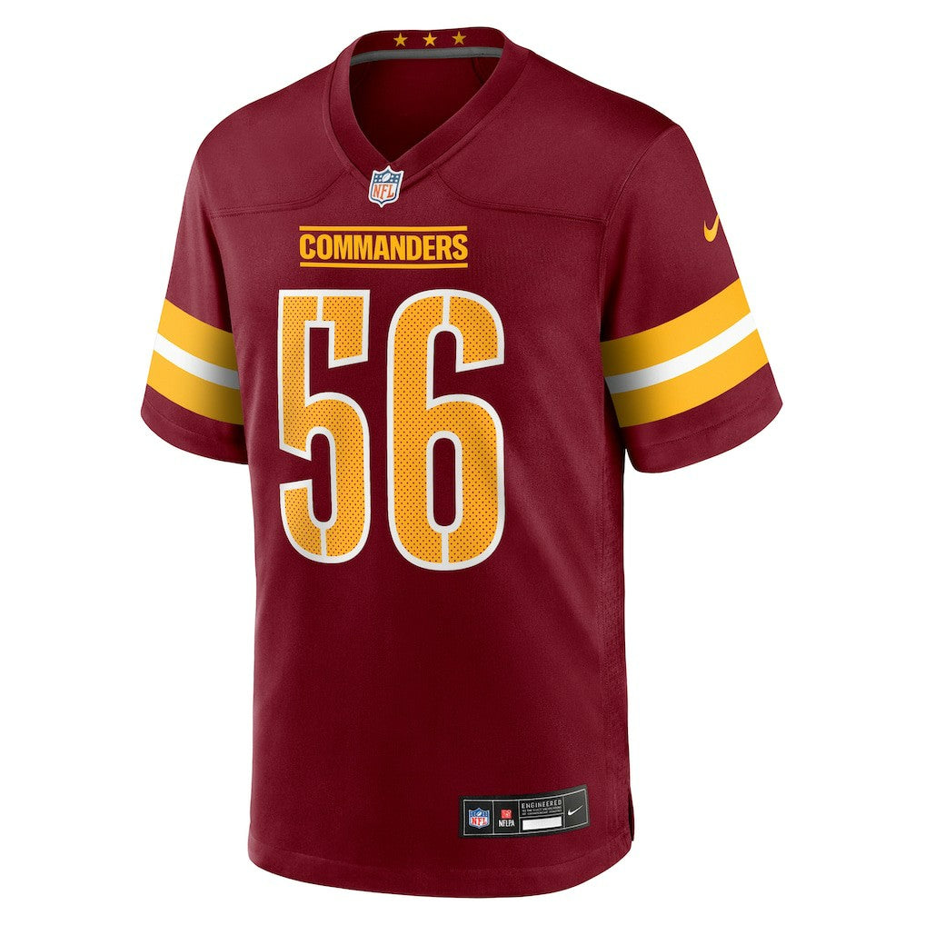 Kain Medrano Washington Commanders Team Game Jersey Burgundy