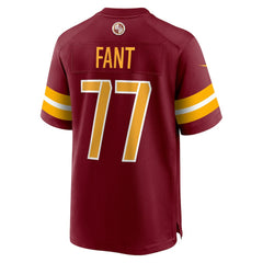 George Fant Washington Commanders Team Game Jersey Burgundy