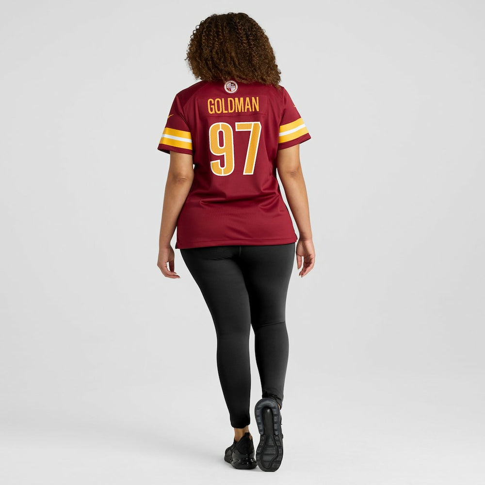 Eddie Goldman Washington Commanders Women's Team Game Jersey Burgundy