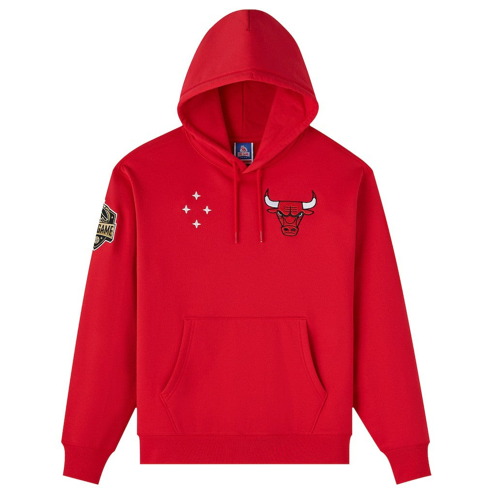 Chicago Bulls OVO x NBA Fleece Hoodie Red