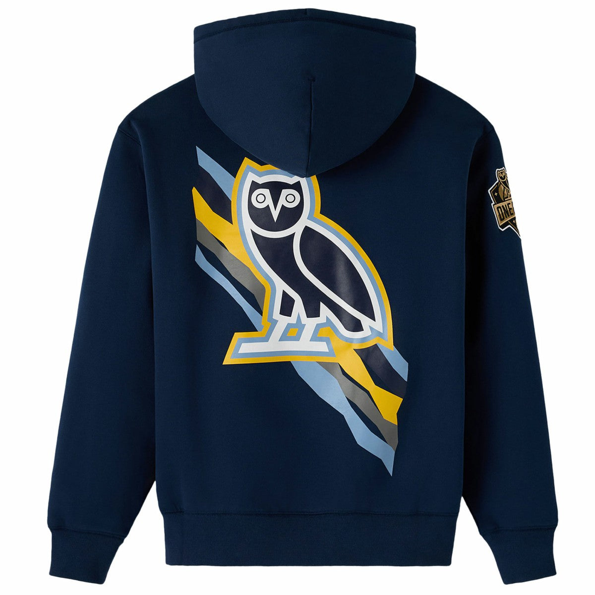 Memphis Grizzlies OVO x NBA Fleece Hoodie Navy