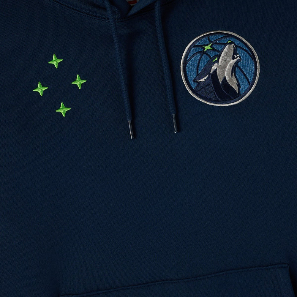 Minnesota Timberwolves OVO x NBA Fleece Hoodie Navy