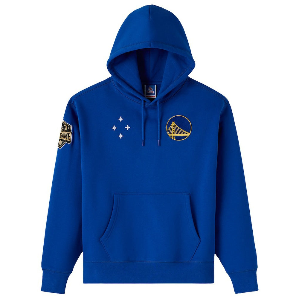 Golden State Warriors OVO x NBA Fleece Hoodie Royal