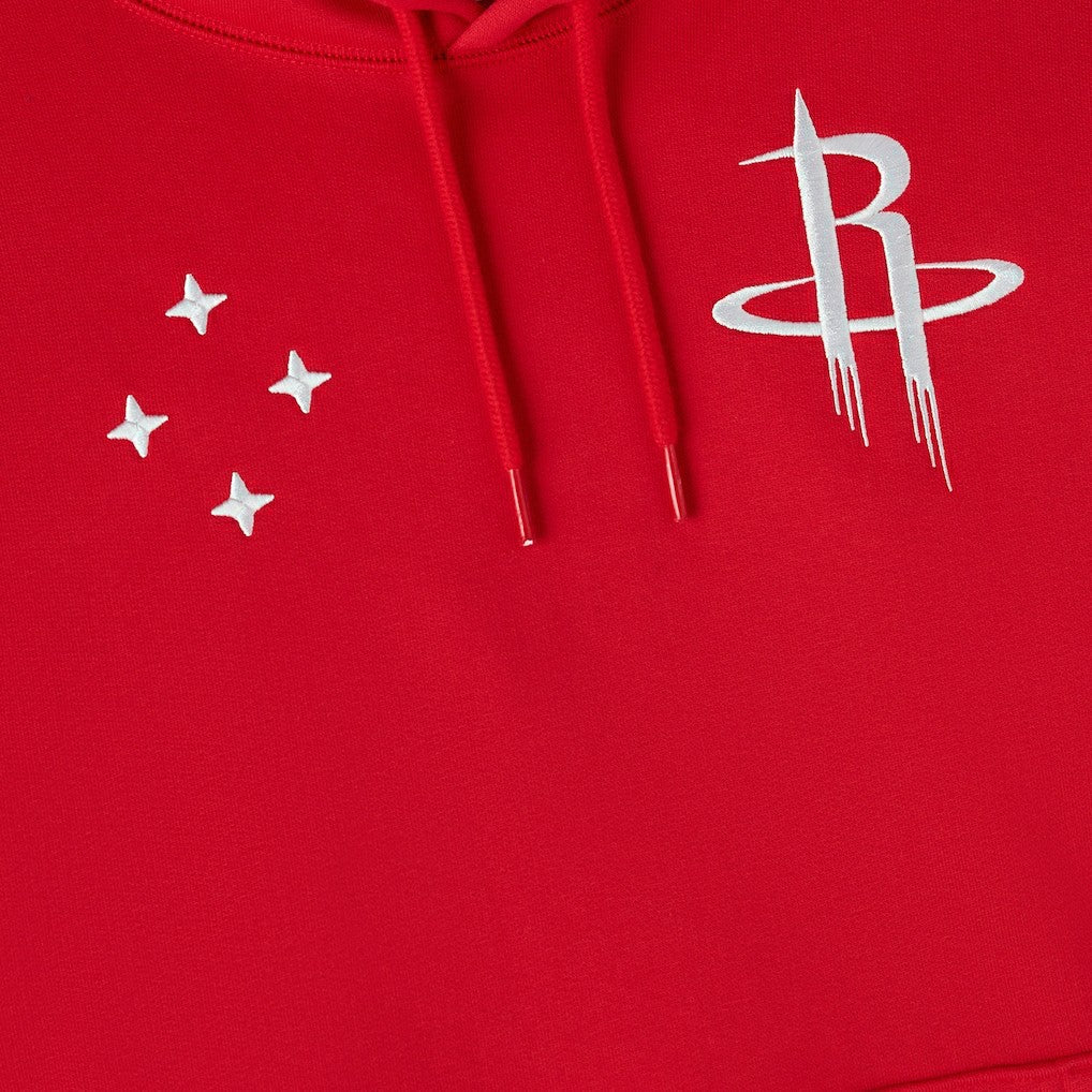 Houston Rockets OVO x NBA Fleece Hoodie Red