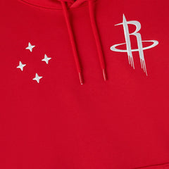 Houston Rockets OVO x NBA Fleece Hoodie Red
