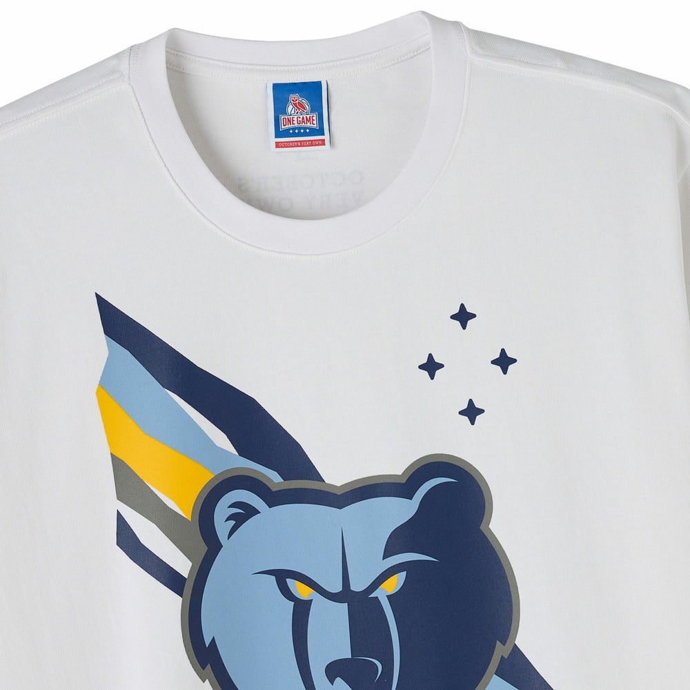 Memphis Grizzlies OVO x NBA Heavyweight T-Shirt White