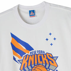 New York Knicks OVO x NBA Heavyweight T-Shirt White