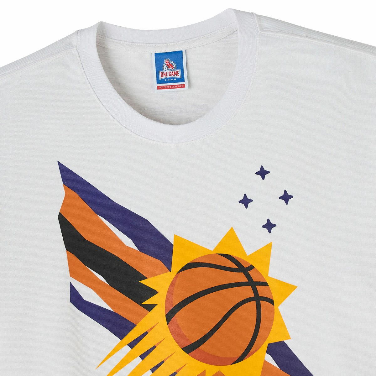 Phoenix Suns OVO x NBA Heavyweight T-Shirt White