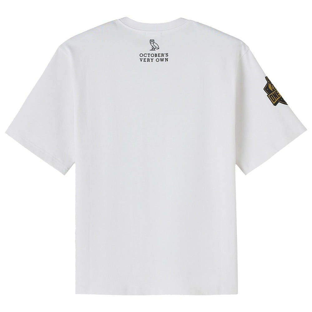 Brooklyn Nets OVO x NBA Heavyweight T-Shirt White