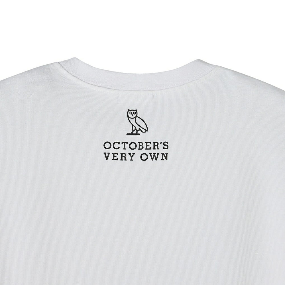 Brooklyn Nets OVO x NBA Heavyweight T-Shirt White