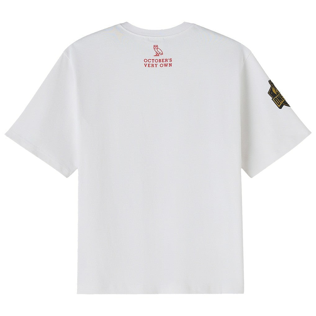 Chicago Bulls OVO x NBA Heavyweight T-Shirt White