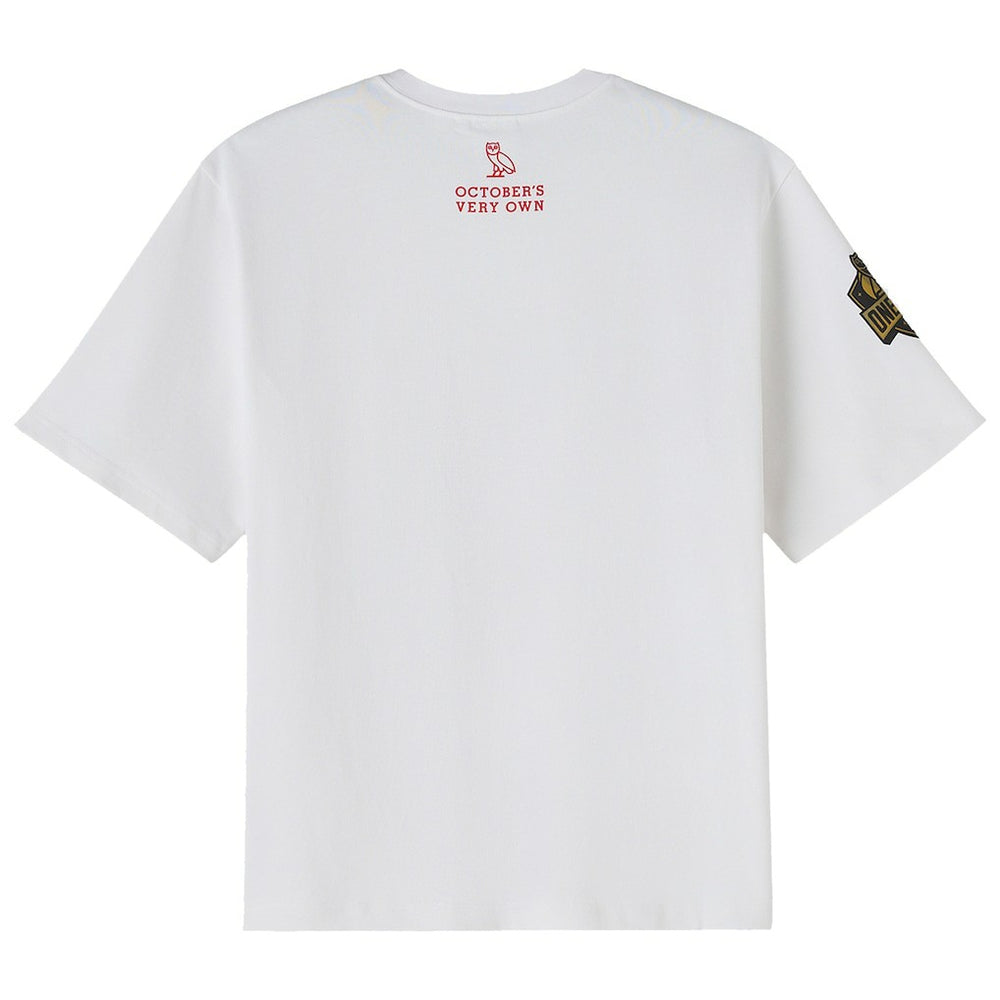 Chicago Bulls OVO x NBA Heavyweight T-Shirt White