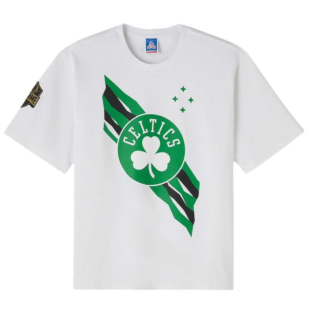 Boston Celtics OVO x NBA Heavyweight T-Shirt White