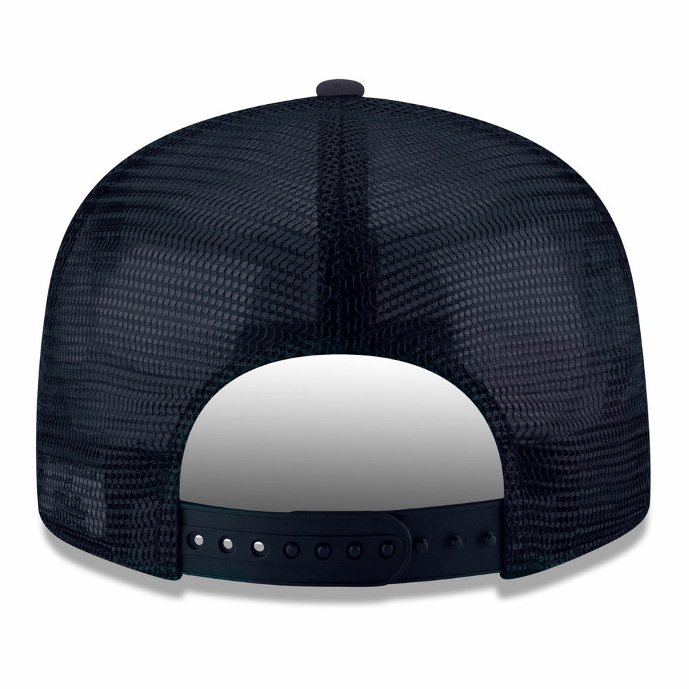 Memphis Grizzlies Core Logo Meshback 9FIFTY Snapback Hat Navy