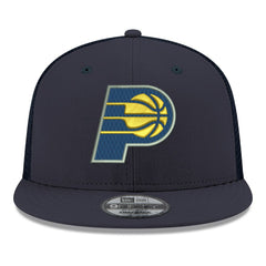 Indiana Pacers Core Logo Meshback 9FIFTY Snapback Hat Navy
