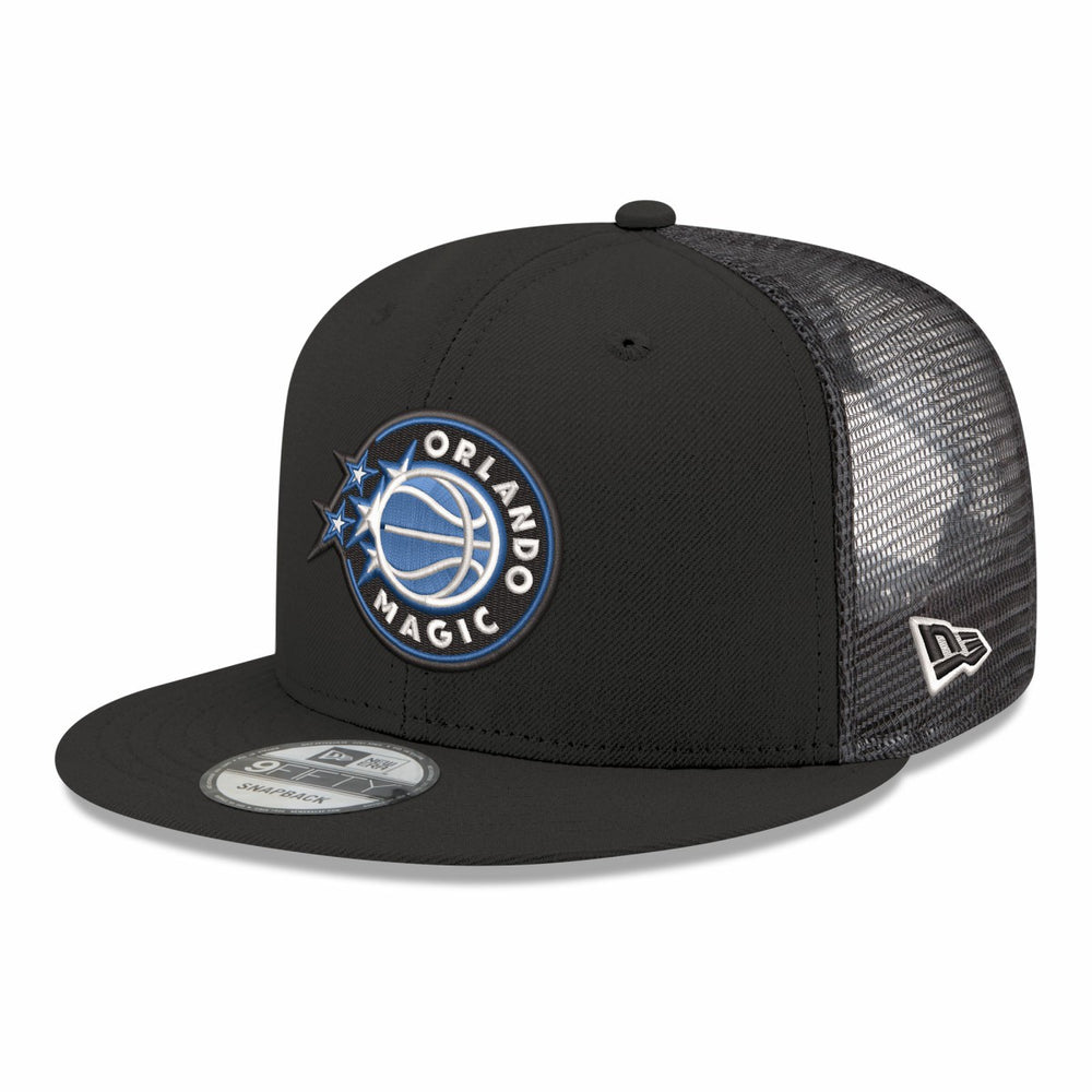 Orlando Magic Core Logo Meshback 9FIFTY Snapback Hat Black