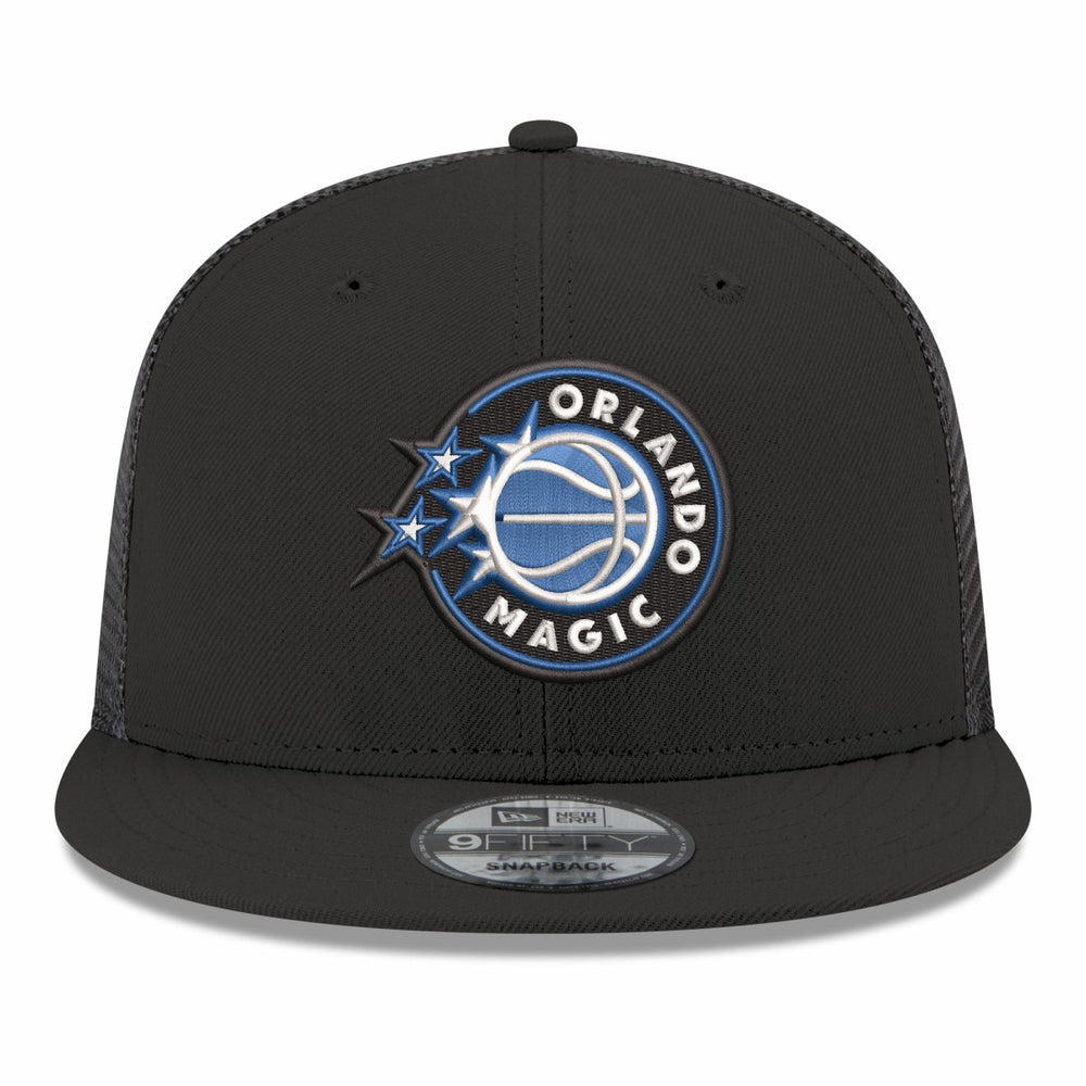 Orlando Magic Core Logo Meshback 9FIFTY Snapback Hat Black