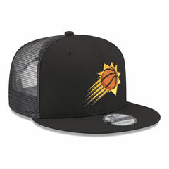 Phoenix Suns Core Logo Meshback 9FIFTY Snapback Hat Black
