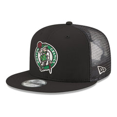 Boston Celtics Core Logo Meshback 9FIFTY Snapback Hat Black