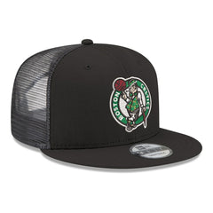 Boston Celtics Core Logo Meshback 9FIFTY Snapback Hat Black