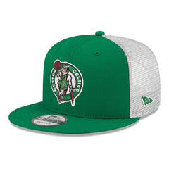 Boston Celtics Core Logo Meshback 9FIFTY Snapback Hat Kelly Green