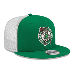 Boston Celtics Core Logo Meshback 9FIFTY Snapback Hat Kelly Green