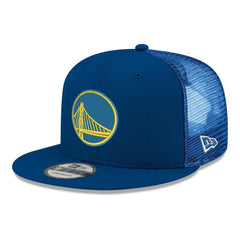 Golden State Warriors Core Logo Meshback 9FIFTY Snapback Hat Royal