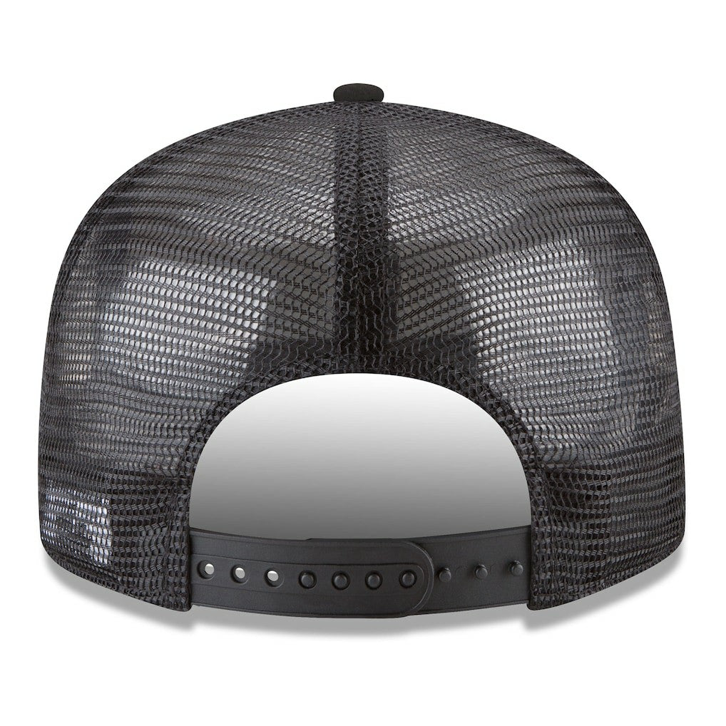 Houston Rockets Core Logo Meshback 9FIFTY Snapback Hat Black