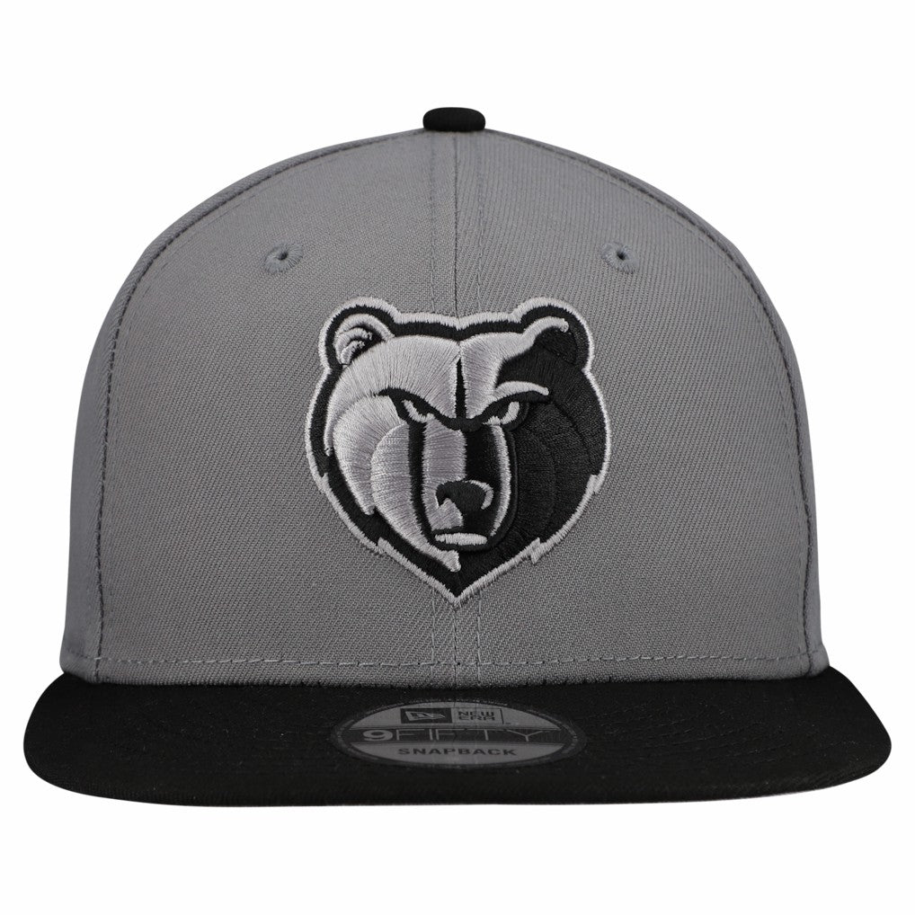 Memphis Grizzlies Core Logo Storm Gray Two-Tone 9FIFTY Snapback Hat Gray
