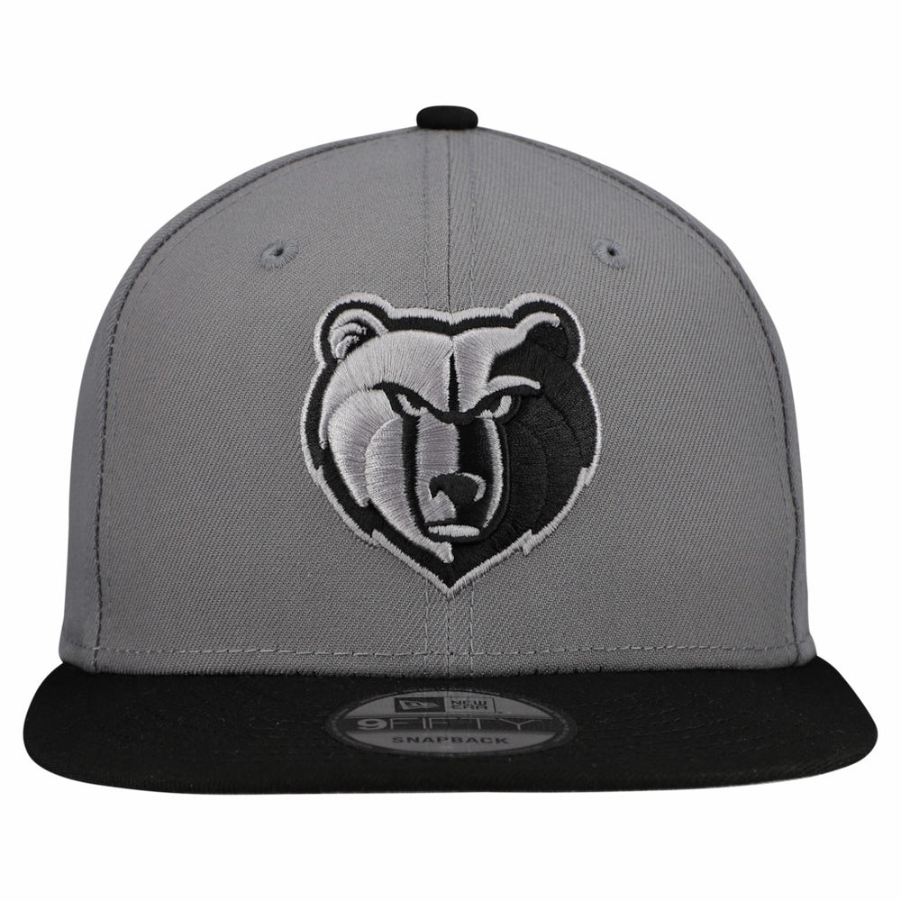 Memphis Grizzlies Core Logo Storm Gray Two-Tone 9FIFTY Snapback Hat Gray