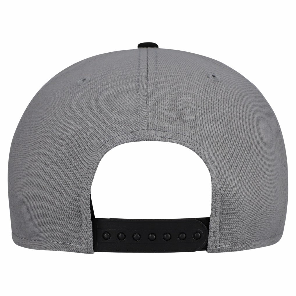 Miami Heat Core Logo Storm Gray Two-Tone 9FIFTY Snapback Hat Gray