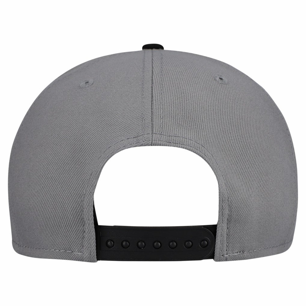 Miami Heat Core Logo Storm Gray Two-Tone 9FIFTY Snapback Hat Gray