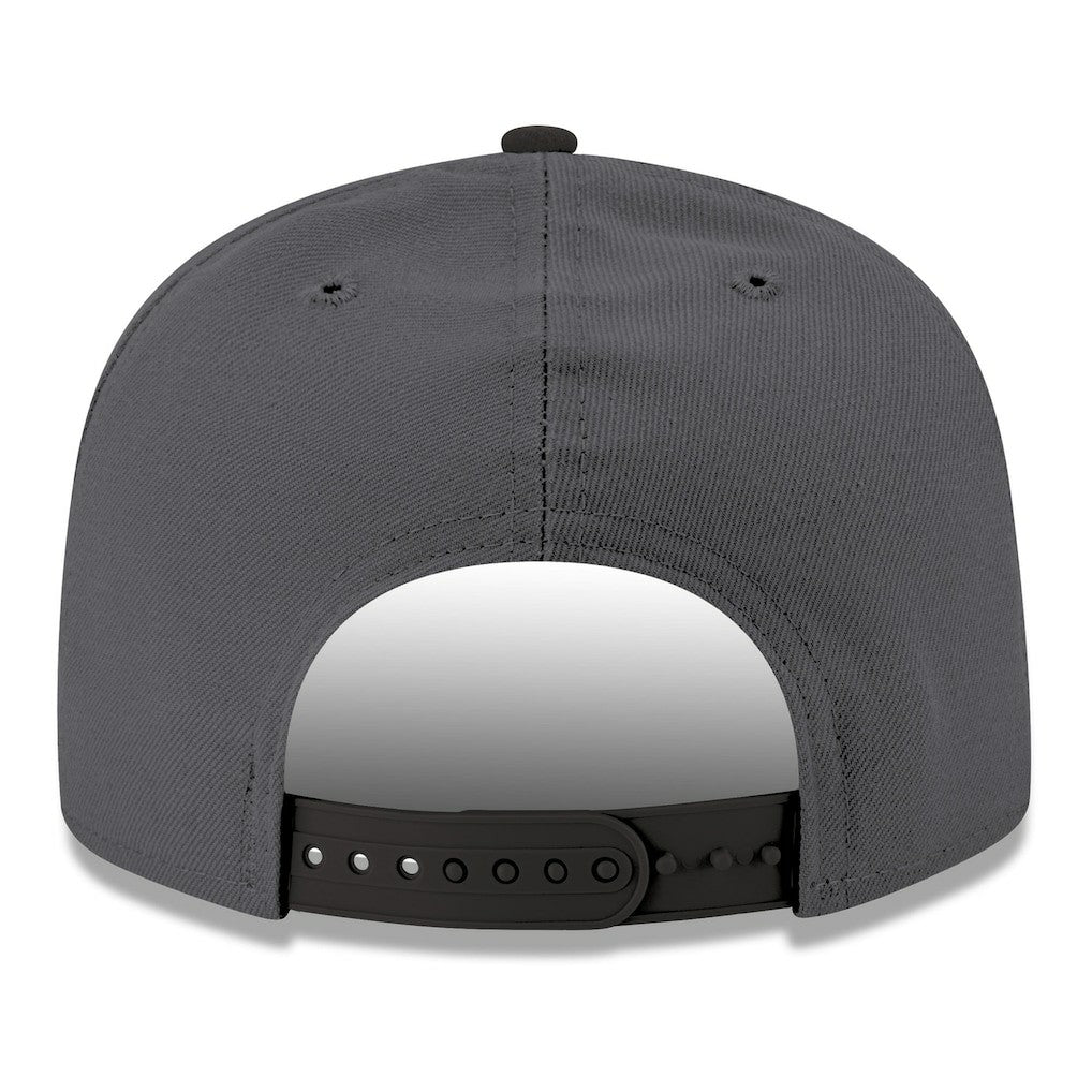 New Orleans Pelicans Logo 2-Tone 9FIFTY Snapback Hat Gray/Black