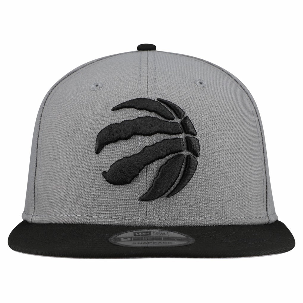 Toronto Raptors Core Logo Storm Gray Two-Tone 9FIFTY Snapback Hat Gray