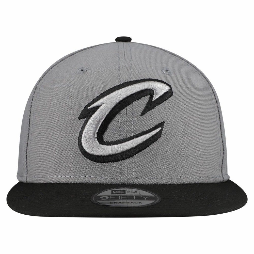 Cleveland Cavaliers Core Logo Storm Gray Two-Tone 9FIFTY Snapback Hat Gray