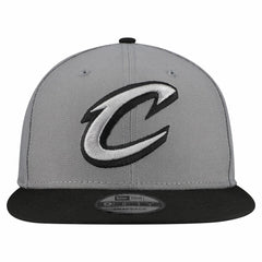 Cleveland Cavaliers Core Logo Storm Gray Two-Tone 9FIFTY Snapback Hat Gray