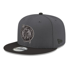 Boston Celtics Logo 2-Tone 9FIFTY Snapback Hat Gray/Black